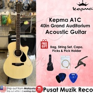 Kepma A1C A1CE 40in Acoustic Guitar Semi Acoustic Guitar Gitar Kapok Akustik Gitar