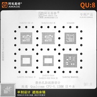 Amaoe QU:8 Qualcomm Snapdragon IC Pin Blister:For SM8250/SDM439/SM8350/Qualcomm Snapdragon 888/Steel