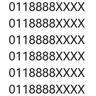 VVIP Number Promotion ( Promosi Nombor VVIP) Postpaid