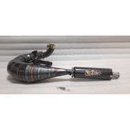 VESPA RACING EXHAUSTknalpot FFA 150-187cc SMALL BEND AWSKiri