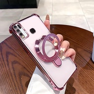 Casing For VIVO Y30 Y30i Y50 1938 1935 Case Silicone Four corner Shockproof Protection Phone Cover