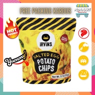 Salted Egg Potato Chips Snack Irvins Salted Egg Potato Chips