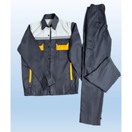 KAKI MA02 REFLECTIVE WORK PROTECTIVE SUIT
