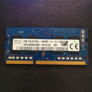 Laptop RAM 2GB 1RX16 PC3L-12800S-11 USED