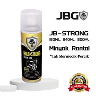 JB-CHAIN LUBE JETRON 150ML, 240ML dan 500ML. Minyak Rantai Motosikal Tak memercik percik Dan Kalis a