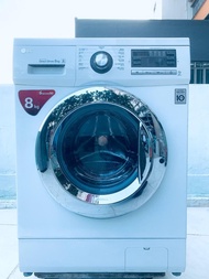 洗衣機 8KG LG 前置式大眼雞1400轉 (可櫃底安裝 可飛頂)+WF-1408MW 二手電器 清倉大減價 最新款 貨到付款 精選貨品 香港二手 二手洗衣機 雪櫃 搬屋 傢俬 家庭用品 拆舊