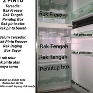 Free Shipping|Sq28|Sharp samurai 2-door Refrigerator Rack
