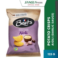Brets Potato Crisps with Aioli (Garlic Sauce) Flavor 125g