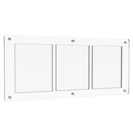 LAG7 New Acrylic Three-Frame Card Holder Magnetic Transparent Card Display Stand 35PT Universal Card
