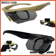 Tactical Goggles Glasses With Moypia Frame Men Outdoor Sport Airsoft Hunting Hiking Cycling Goggles 