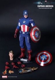 Hot Toys MMS174 Marvel Avengers Captain America 1/6 Collectible Figure Hottoys 復仇者聯盟 美國隊長 初版 1.0
