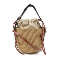 Chloe 藤料Small Woody Basket手挽肩背兩用袋