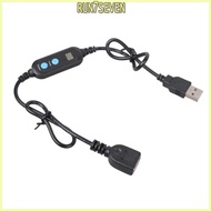 RUN Automatic Restart USB Timer Cable 1-24H Programmable Control USB Timer Switching Cord For Device