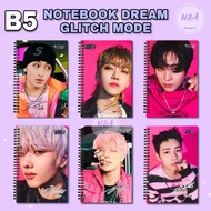 NOTEBOOK B5 NCT DREAM GLITCH MODE Glitch ver. Jaemin mark Jeno's Book