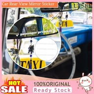 [Ups]  3Pcs/Set Passenger Princess Car Sticker Self-adhesive Universal SUV Auto Rearview Mirror Letter Decoration Decal Car Interior Accessories