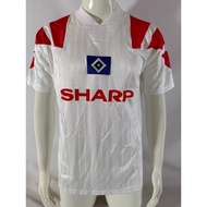 92-93 HB Home White Retro Short-Sleeve High-Quality Football Jersey S-XXL