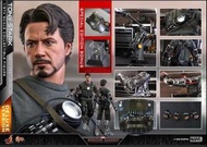 [全新未開] Hottoys Iron Man Tony Stark (Mech Test Version) Deluxe Version Collectible Figure (MMS582) Ma