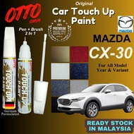[ MAZDA CX-30 / CX30 ] Original Touch Up Paint🌈OTTO Touch Up Paint Pen+Brush 2in1✏️~Scratch, calar