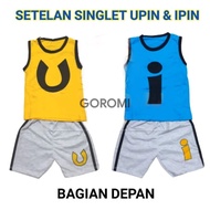 Upin Ipin Shirt / Upin Ipin Children's Suit / Upin Ipin Singlet