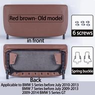 F10 F11 F01 F02 F07 Leather Car Seat Backrest Panel Storage Pocket Cover For BMW 5 7 Series 5GT 200