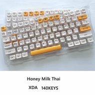 Keycap Thai Keycap XDA Profile การระเหิดสำหรับเชอร์รี่สวิตช์ MX คีย์บอร์ดแบบกลไก RK61/Anne Pro 2/GK6