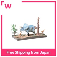 TAMIYA 1/35 Dinosaur World Series No.04 Triceratops scene set plastic model 60104
