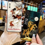 Xiaomi Mi 8 / MI 8 SE / Mi 8 Lite case with calligraphy of wealth, fortune, luck, and success new mo