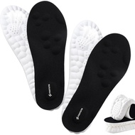 Footstr Insoles, Footstr Insolex, 4D Cloud Breathable Soft Foam Sh Inserts for Flat Feet, Arch Suppo