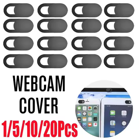 1-20Pcs Protects Webcam Privacy Sliding Webcam Cover For iPad MacBook Laptops Phone Business Travel 