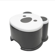 Panda Pattern Children's Sitting Chair, Cute Strong Squatting Chair, Golden Sunkist