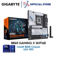 GIGABYTE B860 GAMING X WIFI6E DDR5 / D5 LGA1851 GAMING MOTHERBOARD COMBO ULTRA 5 225F / 235 / 265 / 