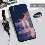 For OPPO 6.0 R9 Plus/5.5 R9S/6.0 F3 Plus/R9SPlus/R11/R11 Plus Silicon Soft Case Cover with the Ring and Rope