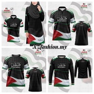 Tshirt Muslimah Jersey Stand with Palestine Jersey Muslimah Free Palestine Baju Muslimah Couple Save