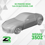 Car Kit 1/64 scale Nissan 350z / Hotwheel Nissan 350z / Resin Car Kit