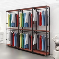Shop Wholesale Rack Creative Rack Clothing Clothing Women Clothes Hanging Side Floor Storage Coat Ra