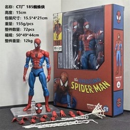 In Stock Ct Toys Spiderman Figure Mafex 075 The Anazing Spider-Man Comic Ver Mafex 185 Anime Action 