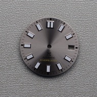 Watch Dial Mechanical Dial Strong Green Luminous Face Genuine Sunburst Dials for NH 35/NH36/4R/6R Mo