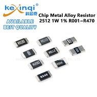 (5pcs) 2512 Chip Metal Alloy Resistor 1W 1% R001 R002 R003 R006 R010 R015 R020 R022 R024 R025 R030 R