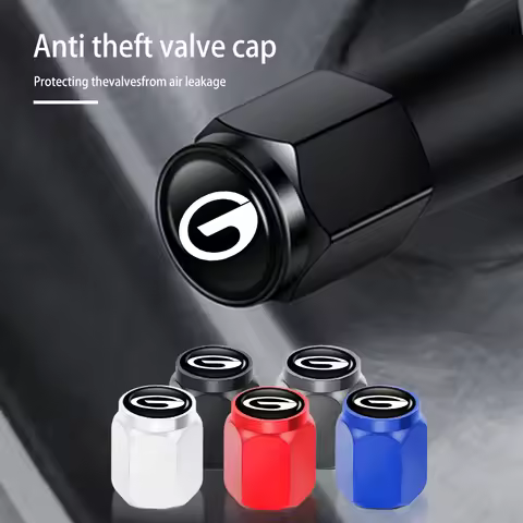 4PCS Car Wheel Tire Valve Stem Cap Airdust Cover Auto Decoration Accessories For GAC MOTOR Trumpchi 