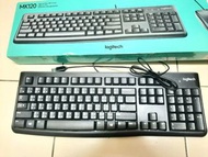 羅技 Logitech MK120 電腦鍵盤 單售 (附原始外盒)  keyboard 辦公室用品