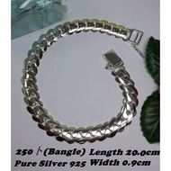 Genuine SILVER 925 Bangle  (Bangle Untuk Dewasa)