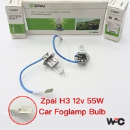 Zpai H3 Bulb 12v55w FogLamp Bulb H3 12V 55W Universal Car Fog Lamp