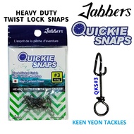 JABBERS QUICKIE SNAPS HEAVY DUTY TWIST LOCK SNAPS (QKS)