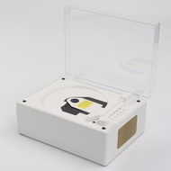 ร้านอยู่ที่ไทย เครื่องเล่นซีดีลำโพง บลูทูธ แบบชาร์จ ที่ต่อRCA พกพา cd player ของขวญวันเกิด สองสีให้เ