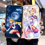 CK-27 Sailor Moon Luxury Silicone Casing for Samsung A55 A54 M15 S25 S24 S21 FE Ultra