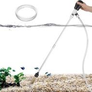 Carefree Fish Aquarium Small Gravel Cleaner 6Ft Hose Silicone Airbag Fish Tank Water Changer Gravel 
