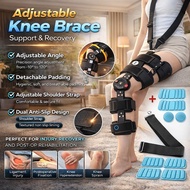 knee brace knee Adjustable support knee brace support medical hinged immobilizer for knee injuries P