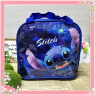 [Bibi Shop] Children's Tableware Genuine Stitch Cartoon One Piece Chopper Pearl Mermaid Meal Bag Lun