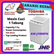 Toshiba Mesin Cuci 1 Tabung 9 Kg AW-J1000FN garansi resmi