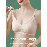 Seluar dalam lancar dengan payudara besar dan payudara kecil berkumpul untuk mengelakkan kendur punggung cantik seksi tanpa cincin keluli bra kancing belakang nipis